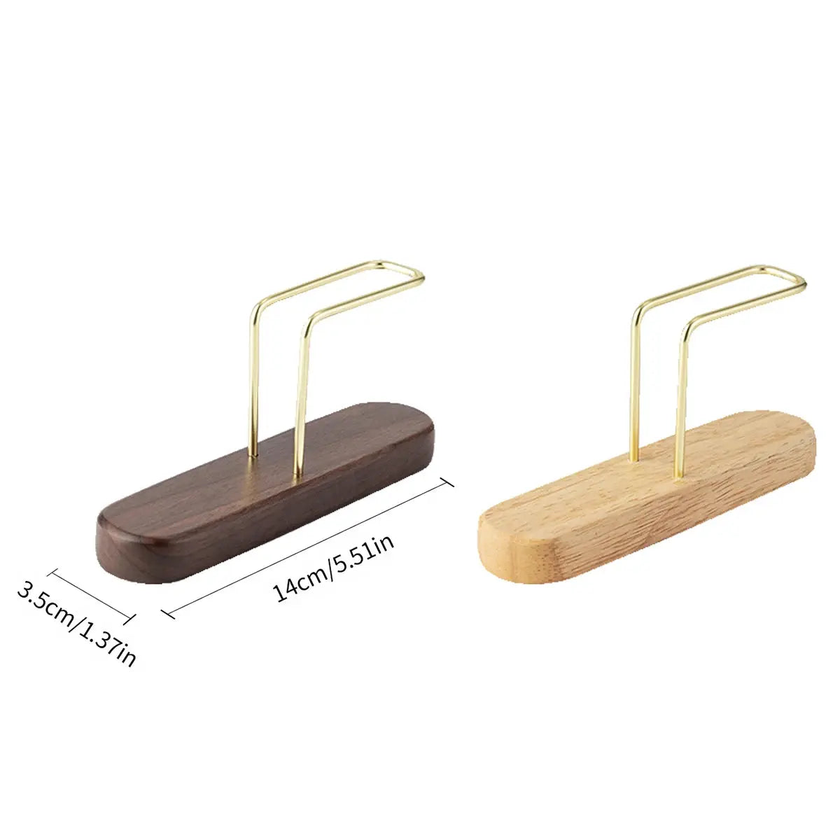 EverWood Solid Wood Coffee Filter Paper Holder Vertical Dustproof Storage Rack For Kitchen