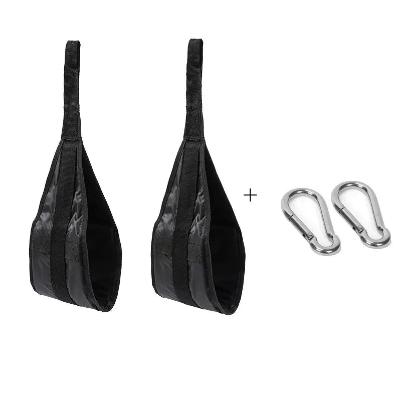 Fitness AB Sling Straps Suspension Rip Resistant Heavy Duty For Pull Up Bar Hanging Leg Raises Home Gym Equipment
