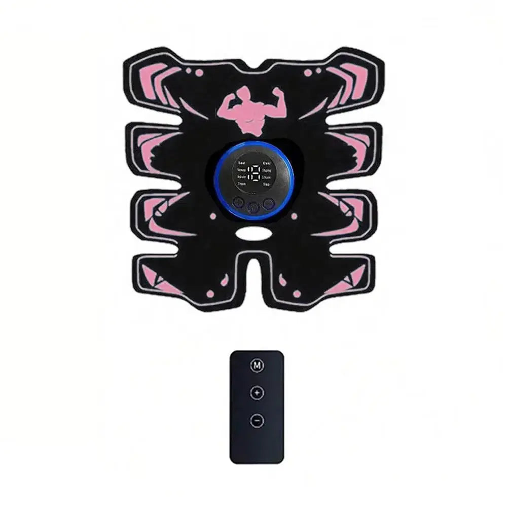 USB Rechargeable EMS Muscle Stimulator Three In One Trainer For Abs Arms And Feet Wireless Fitness Device