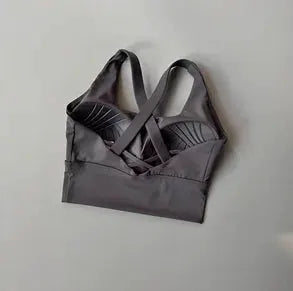 PulseAthletica All In One Sports Bra Collection High Impact Support For Running Yoga And Fitness