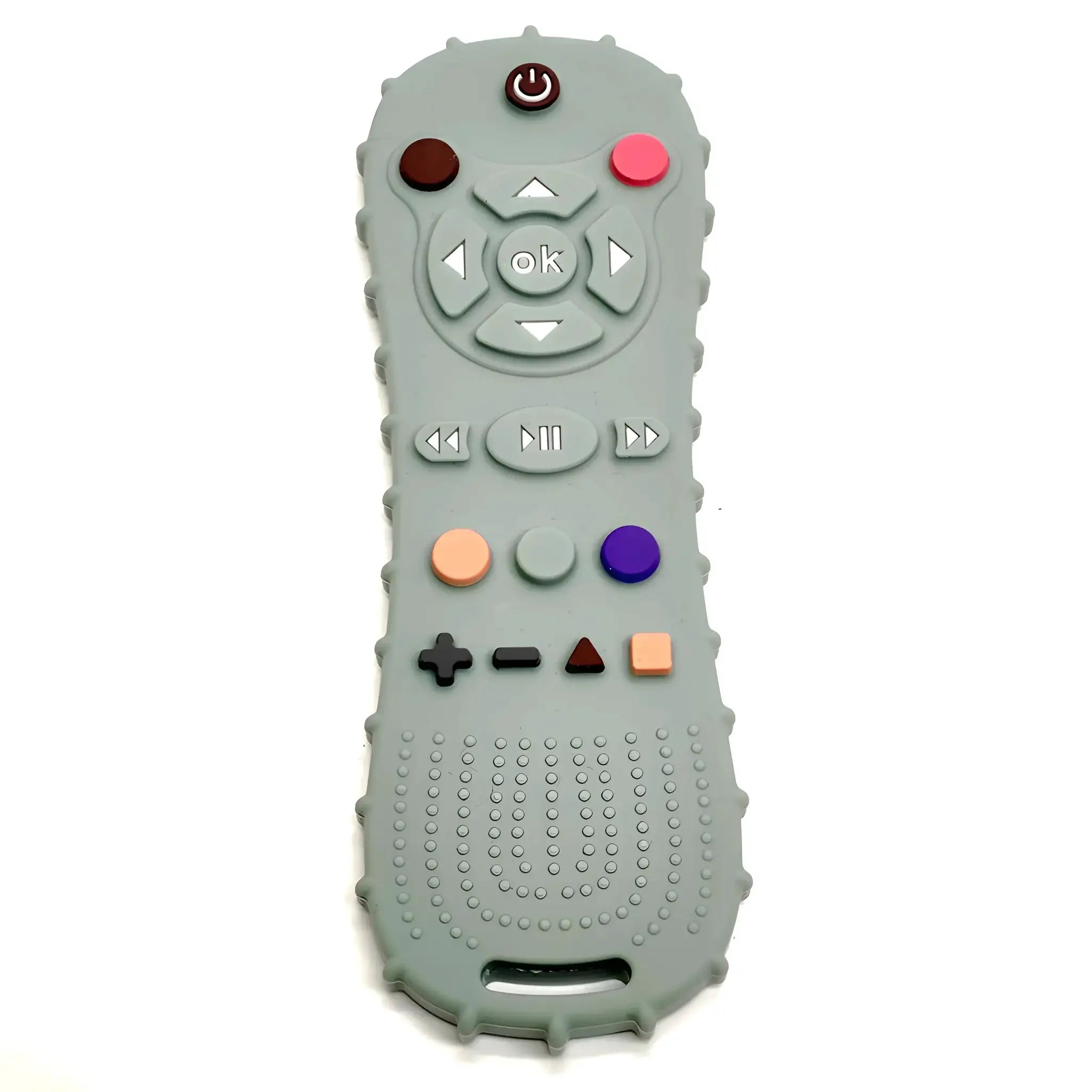Remote Control Style Baby Teether Silicone Teething Toy Pacifier Bracelet 1 To 3 Pieces