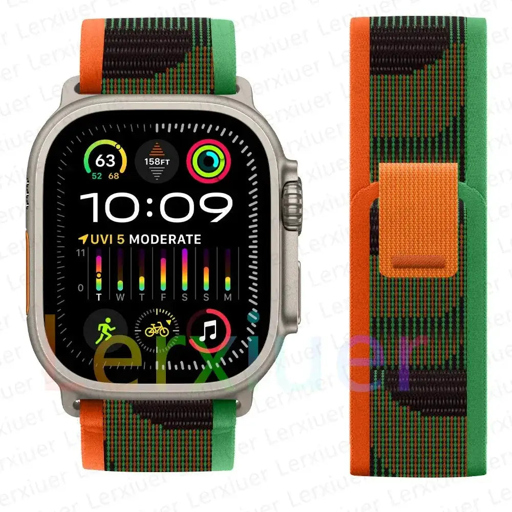 trail loop For apple watch ultra 3 2 Band 49mm 44mm 40mm 45mm 41mm 42mm correa bracelet iWatch series 7 se 8 9 10 11 46mm straps