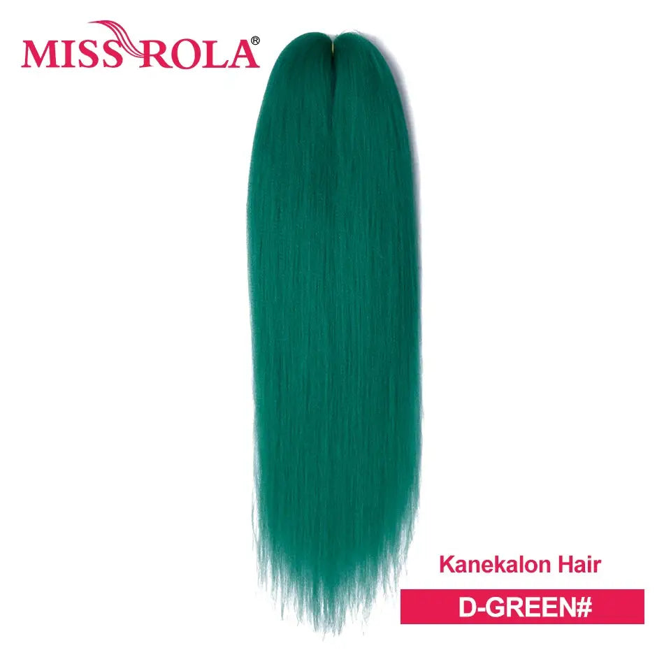 Miss Rola Kanekalon hair bundle in emerald green D-GREEN