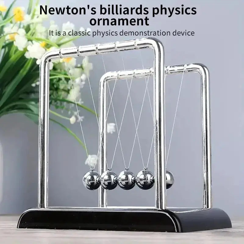 Newton's Cradle Balance Steel Balls Desktop Toy For Physics Science Teaching Stress Relief And Home Decoration