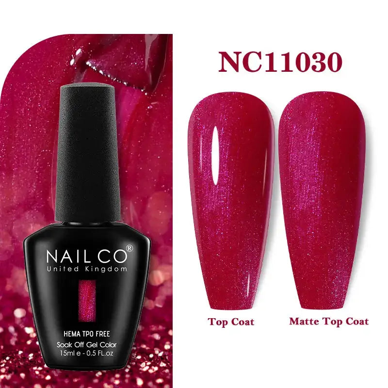 NAILCO 283 Colors Gel Nail Polish Kit Ultra Long Lasting UV Gel Varnish With 30 Day Shine