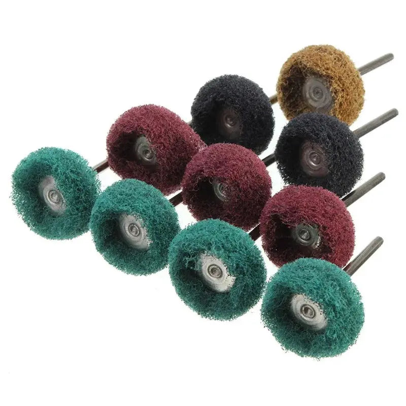 5 To 20 Pcs Mini Drill Abrasive Brush Set Buffing Polishing Wheels For Dremel Rotary Tools Rust Removal Accessories