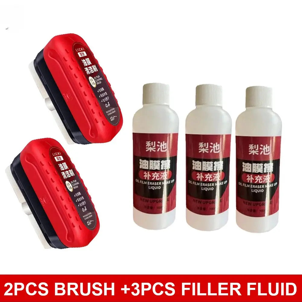 Car Glass Oil Film Remover Hydrophobic Glass Cleaning Board For Windshield And Window Auto Detailing Tool