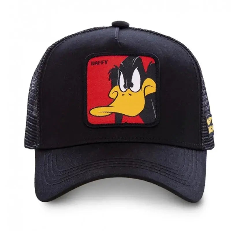 Unisex Anime Cartoon Patch Baseball Cap High Quality Trucker Hat Men Women Sun Shield