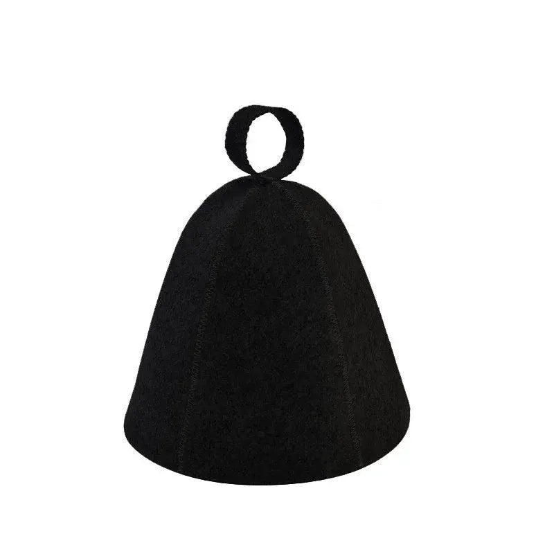 Felt Sauna Hats For Men And Women Premium Home Sauna Steam Cap And Sauna Accessory