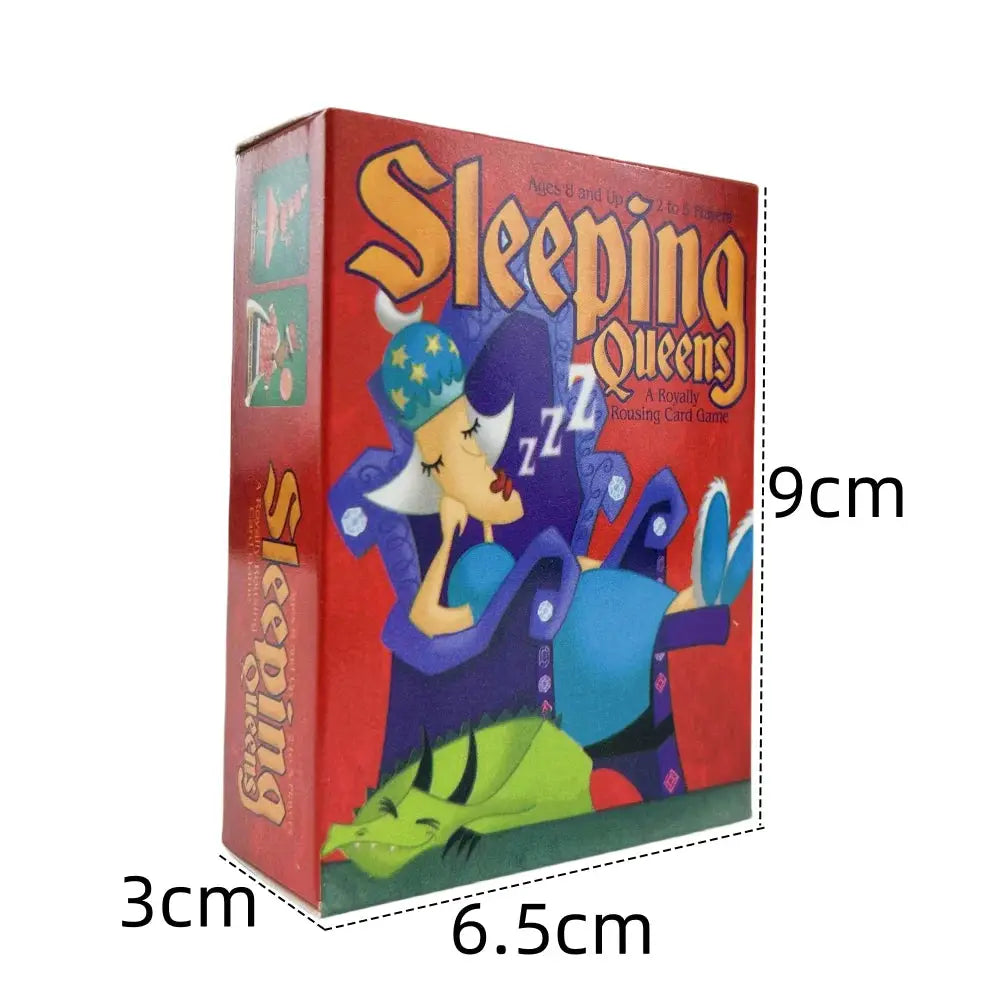 Sleeping Queens Board Game Card Set For Family Fun Wake Up Queen Strategy Game For Kids And Adults
