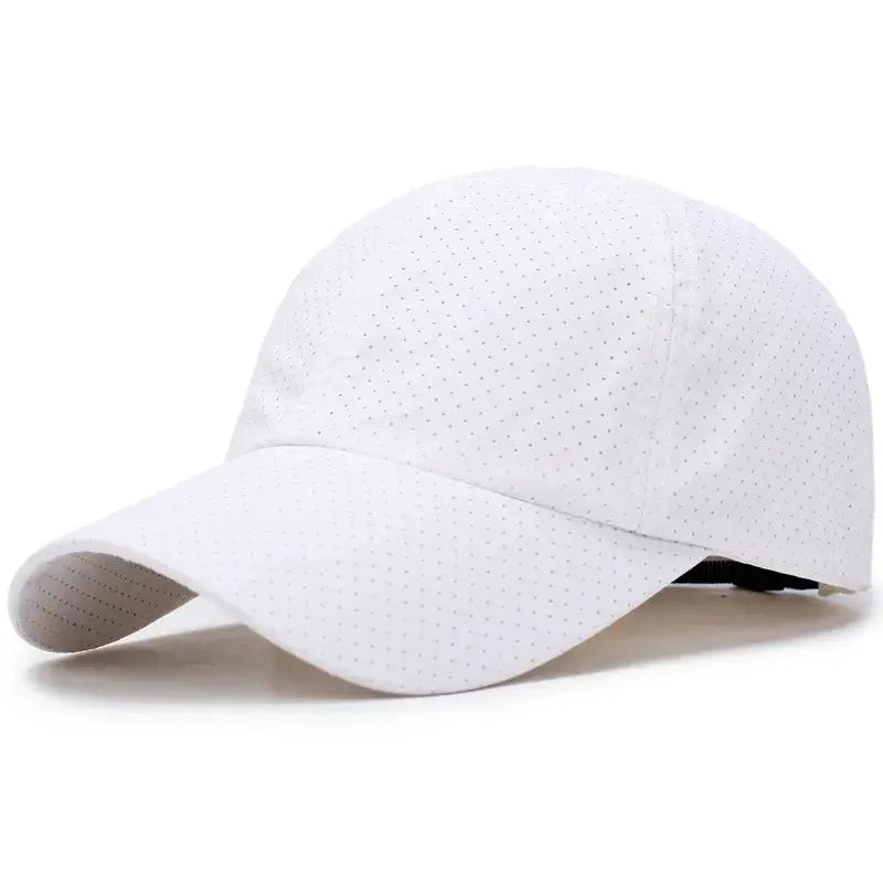 COKK Summer Baseball Cap Quick Drying Outdoor Sports Hat Unisex Sun Shade Breathable Travel Leisure Sun Hat
