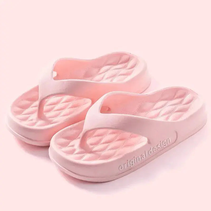 Brand Women's Platform Non Slip Slippers for Indoor Outdoor Comfort and Secure Stable Grip