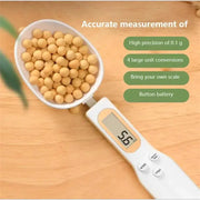 LCD Digital Measurement Adjustable Weighing Spoon Kitchen Scale Electronic Measuring Spoon For Coffee Powder And Baking