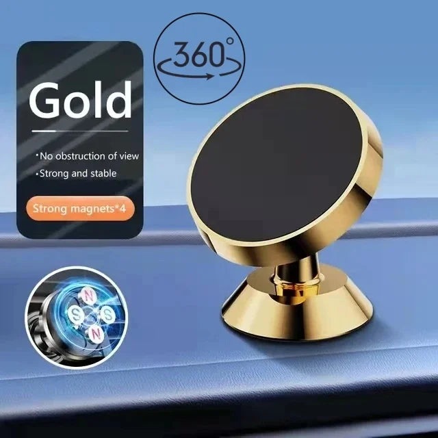 Magnetic Car Phone Holder Universal Dashboard Mount For iPhone Samsung