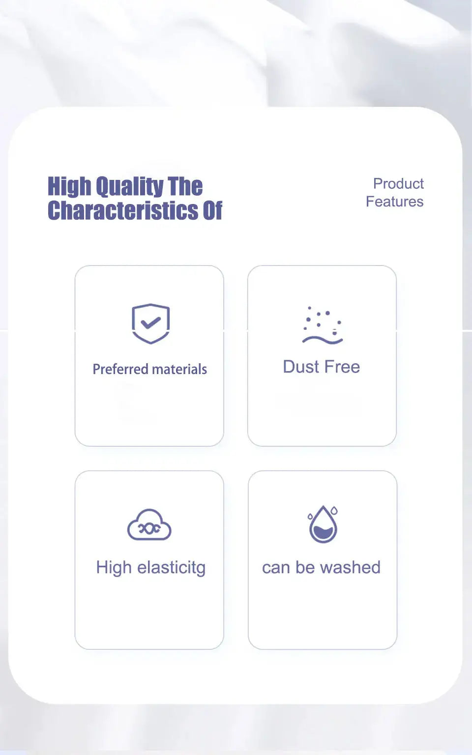 Simples Market Original Liquid Silicone iPhone Case; features include preferred materials, dust-free, high elasticity, and washable.