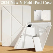 Y Fold Magnetic Case For iPad Universal Fit For A19 2026 A16 2025 Air 5 4 Air 11 13 Pro 12.9 11 10.9 10.5 10.2 9.7 Inch