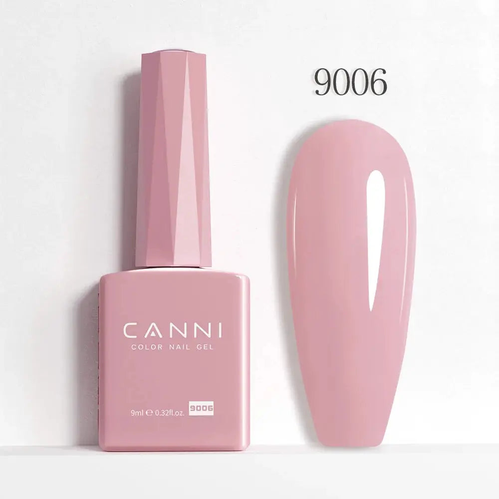 Canni Hema Free Nail Gel Polish Christmas Red Collection Semi Permanent 9ml Long Lasting Shine