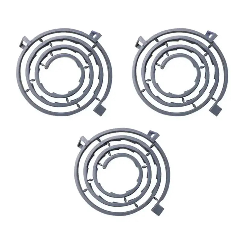 Calming pheromone pet collars, 3-pack, gray, adjustable for cats and dogs