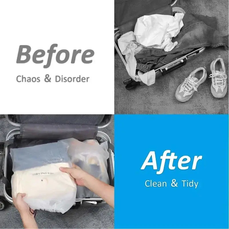 ClearView Waterproof Transparent Drawstring Storage Bags For Shoes And Sundries Pack Five To Ten
