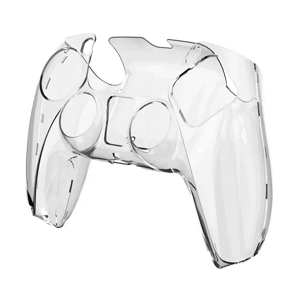 Clear PC Cover Ultra Slim Protector Case for PS5 DualSense Controller PlayStation 5 Console Shield