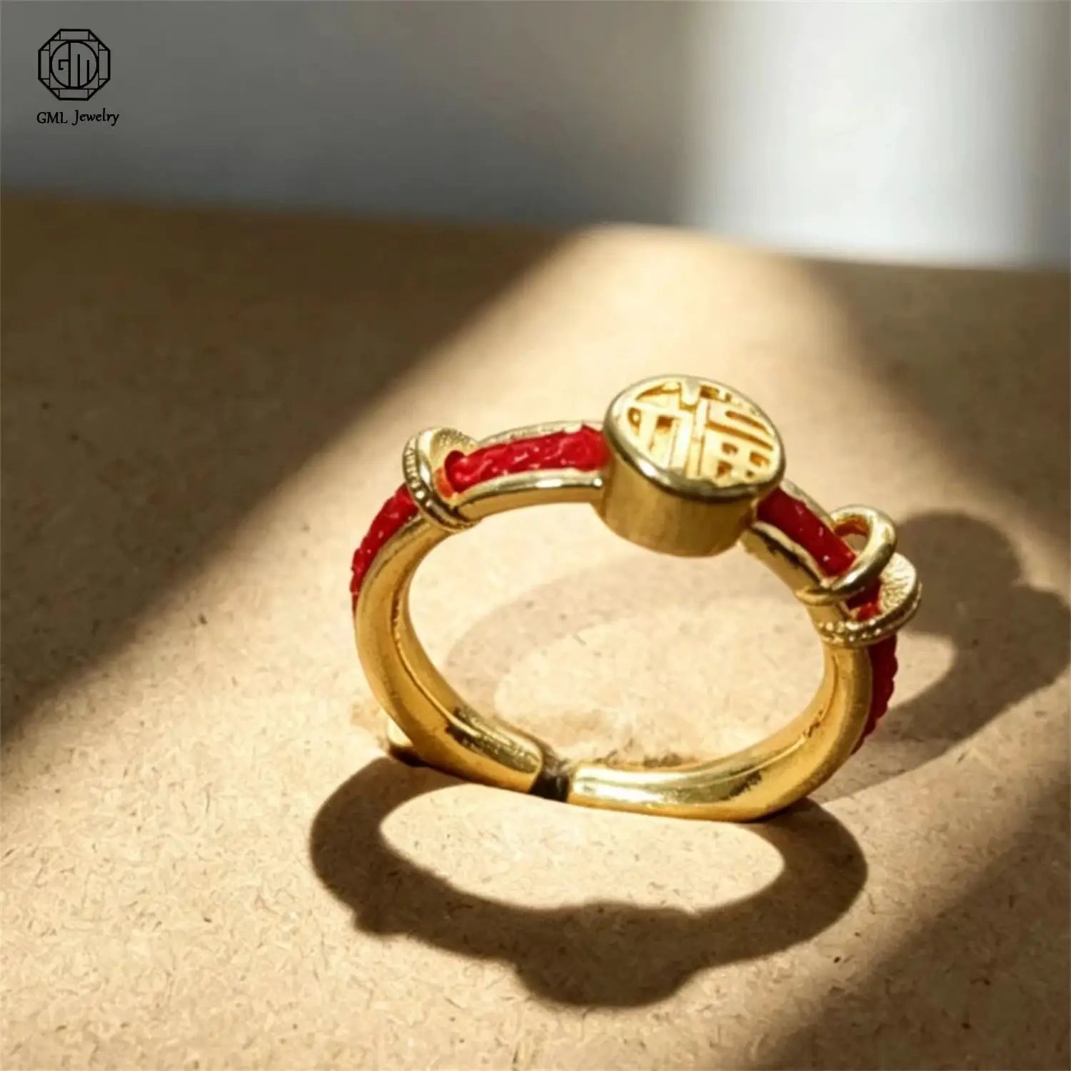 Sand Gold Adjustable Ring Matte Wide Band Openable Fade Resistant Unisex Jewelry Minimalist Gift For Couples