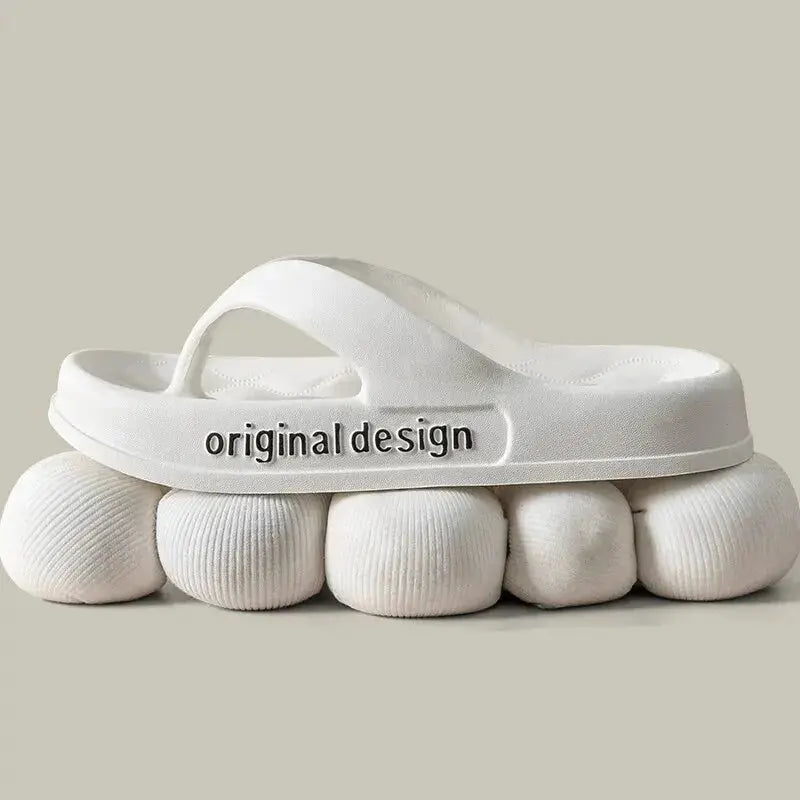 Brand Women's Platform Non Slip Slippers for Indoor Outdoor Comfort and Secure Stable Grip