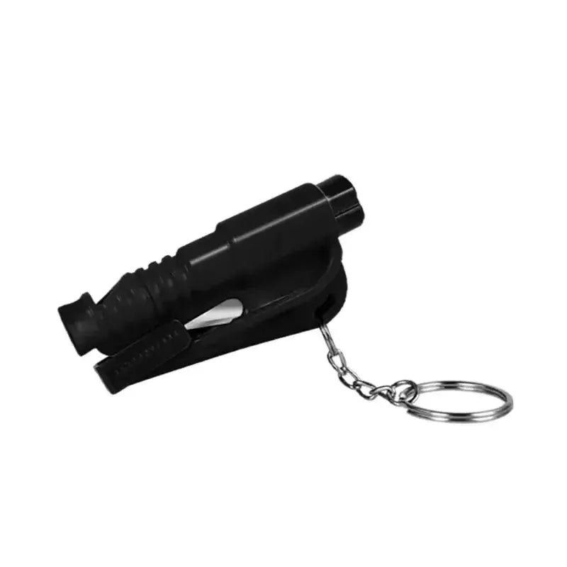 Safety Hammer With Rescue Whistle 2 In 1 Car Escape Tool Window Breaker And Seatbelt Cutter Compact Emergency Tool