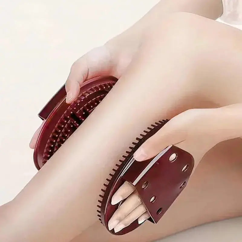 Universal Silicone Meridian Slimming Brush For Body And Leg Massage Five Elements Dredging Health Tool