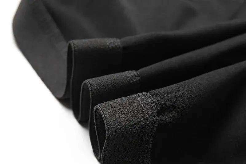 Men's black Simples Market waist trainer belt, abdomen reducer sauna body shaper.
