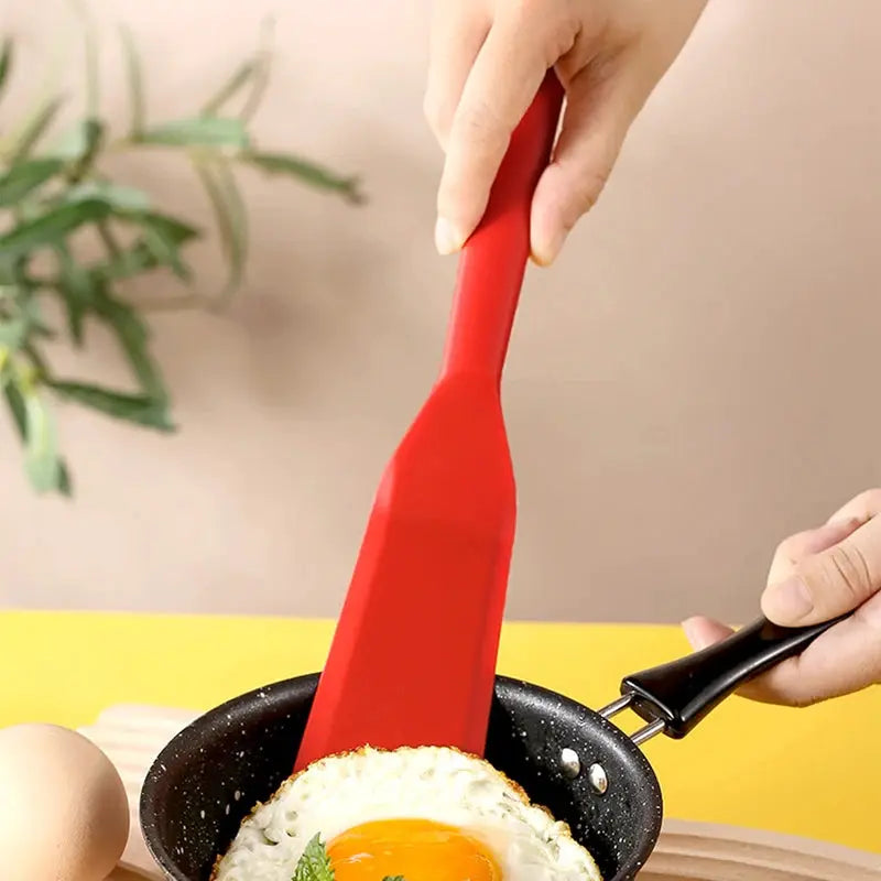 7 Color Silicone Frying Shovel Nonstick Surface Kitchen Tool For Pancakes Eggs Steak And Baking