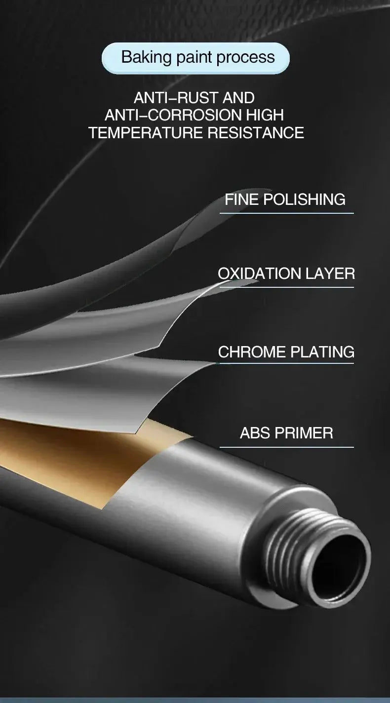 Simples Market chrome-plated 3-mode adjustable high-pressure shower head