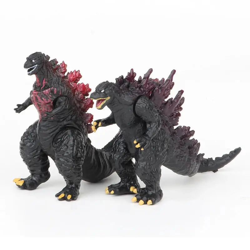 Godzilla PVC Figure Set 10 Piece Movie Gojira Collectible Figures Display Ready Model
