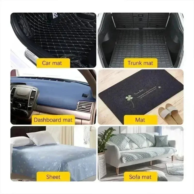 Double Sided Adhesive Carpet Grips For Secure Floor Mats In Home And Vehicle Use High Strength Residue Free Stickers