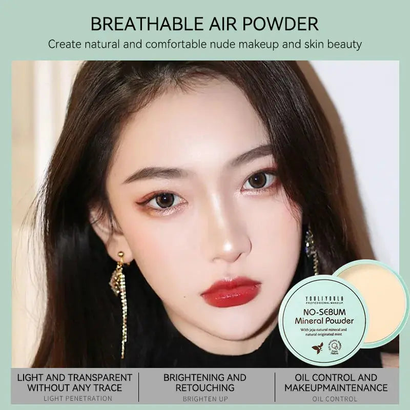 Setting Powder Miracle Oil Control Smooth Finish Non Cakey Long Lasting Wear Waterproof Sweat Resistant Formula