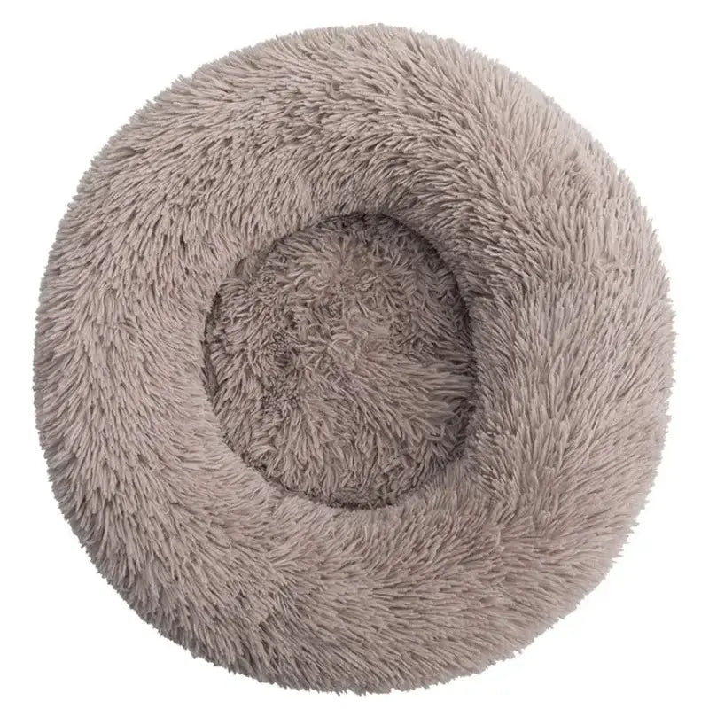 40-90cm Round Pet Bed In 6 Sizes For Large Dogs And Cats Super Soft Plush Bed For Winter Warmth