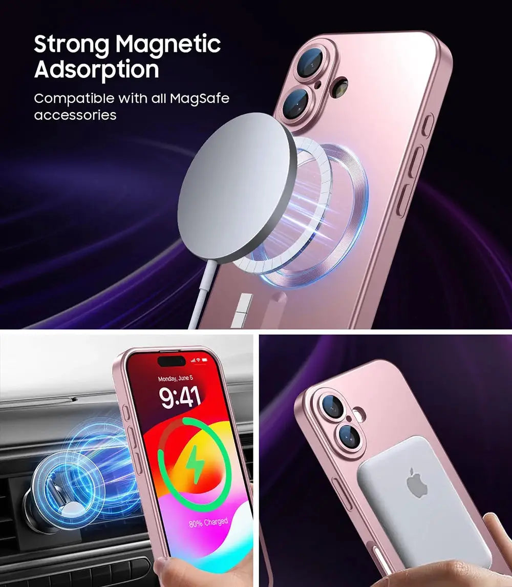 NovaShield MagSafe Silicone Phone Case For iPhone 11 Through 16 Pro Max Plus Magnetic Wireless Charging Protection