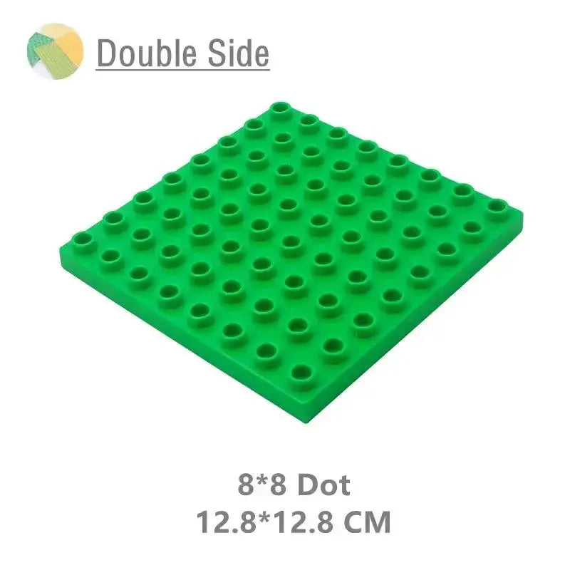 9 Sizes Big Building Plastic Blocks Base Plates Compatible With Large Bricks And Assembly Figures For Kids Toys