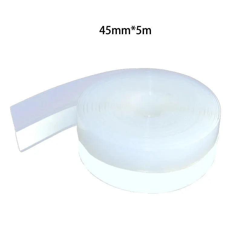 5m Self Adhesive Door And Window Seal Tape For Soundproofing And Windproofing Silicone Weather Stripping