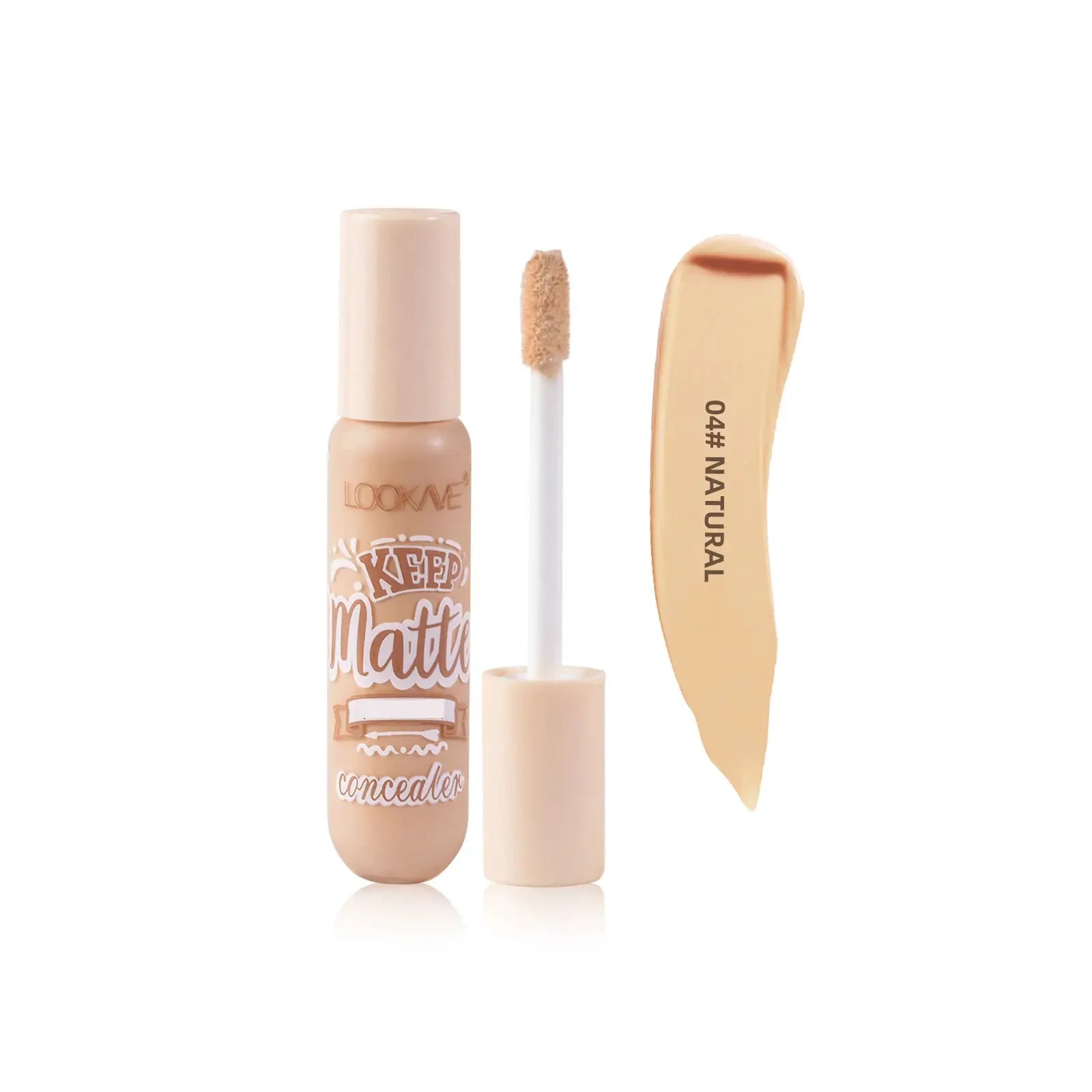 Liquid Concealer Stick Foundation 6 Color Moisturizing Full Coverage for Acne and Dark Circles Natural Matte Makeup