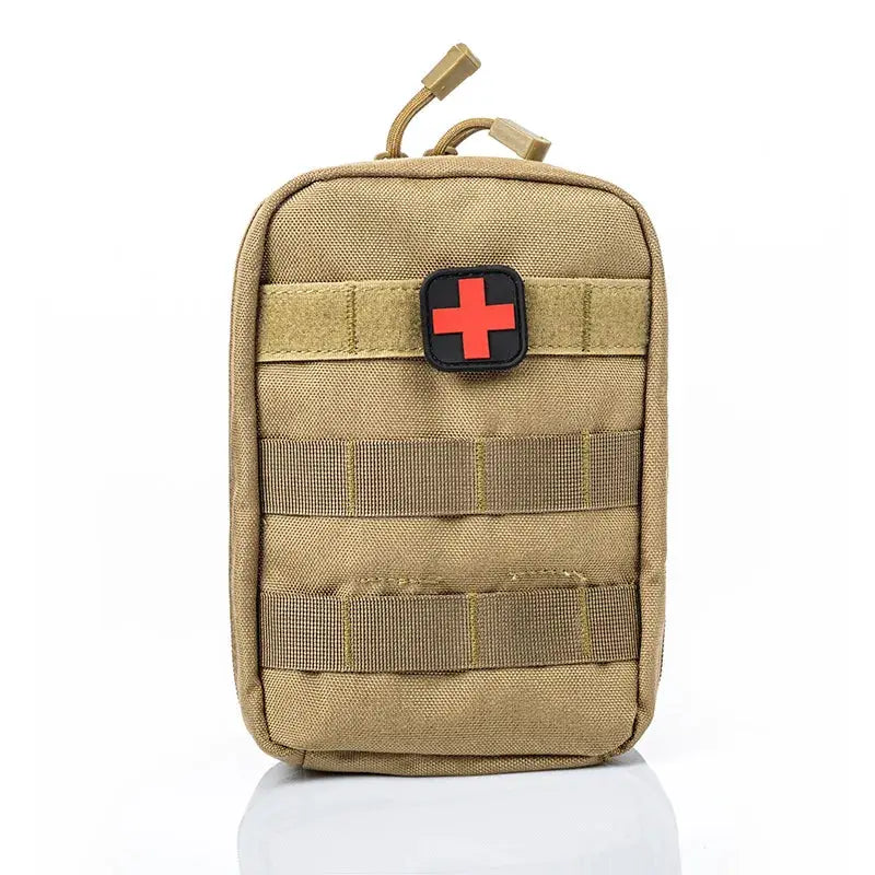 Large Survival Pouch Outdoor Medical Kit Bag Tactical First Aid Bag With MOLLE EMT Emergency Readiness