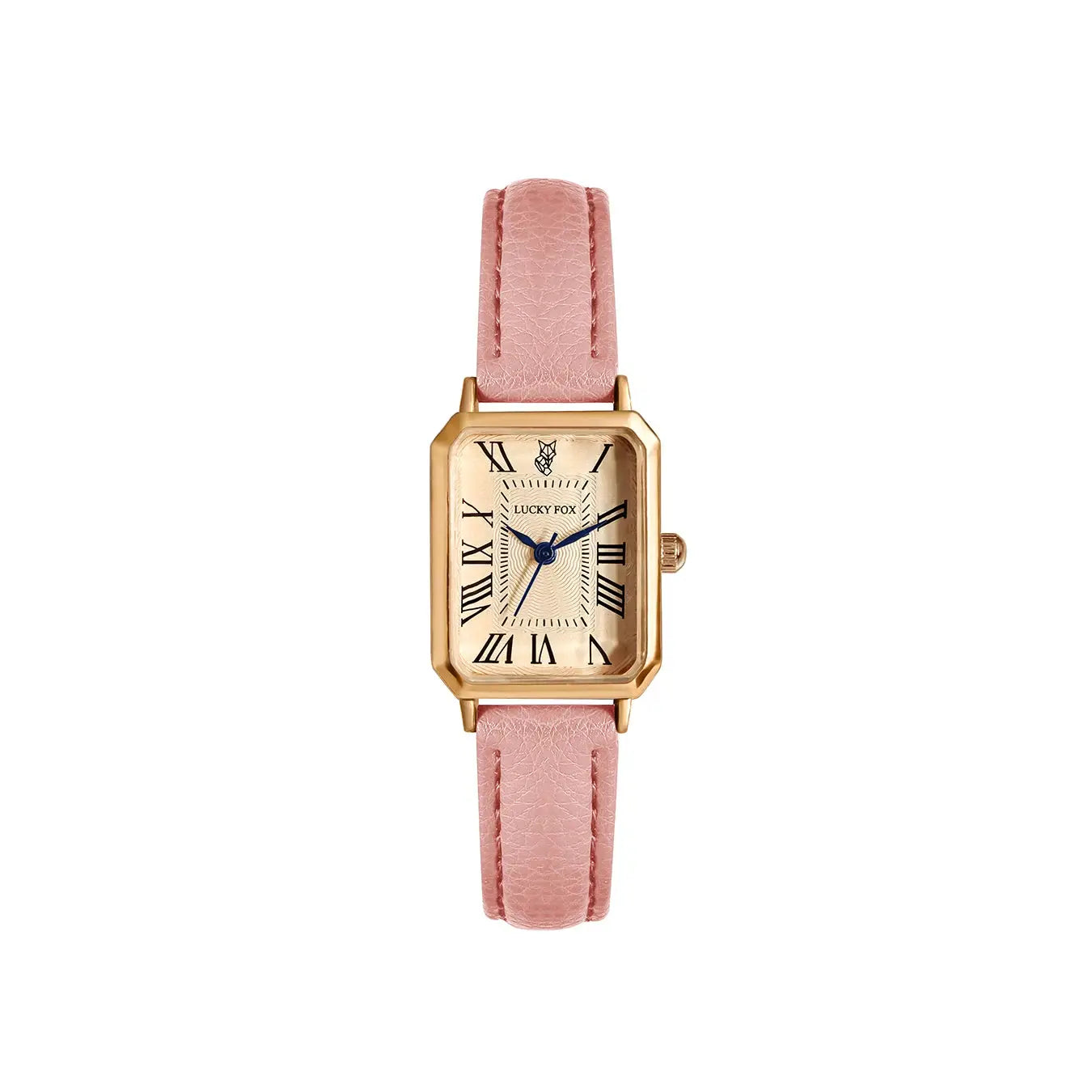 Retro Digital Dial Square Leather Strap Quartz Wristwatch For Women Casual Elegant Gift Timepiece