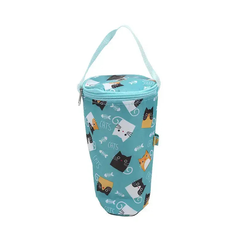 SipSaver Portable Milk Tea Tote Bag Insulated Keeps Drinks Hot On The Go With Durable Oxford Cloth