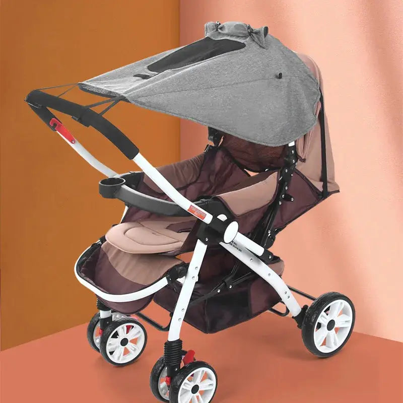 Universal Baby Stroller Sun Shade UV Protection For Prams Infants Car Seats Sun Visor Canopy