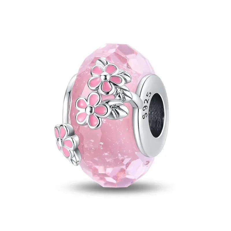 925 Sterling Silver Pendant Beads Carnivorous Plant Monster Charm Trendy Collection For Bracelet And Necklace Jewelry