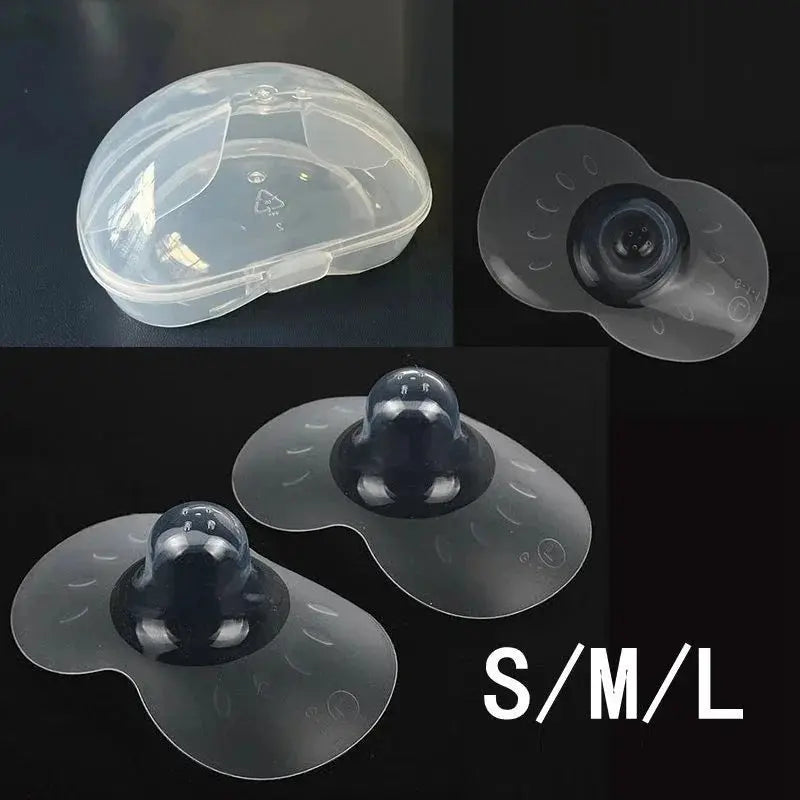 2 Pcs Silicone Breastfeeding Nipple Protectors For Nursing Shields Soft Milk Feeding Shields For Mothers
