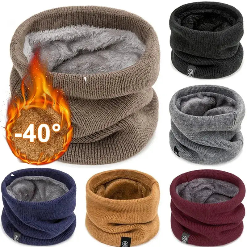 AlpineShield Knit Neck Warmer Ultra Warm Thermal Shield For Skiing And Running In Extreme Cold