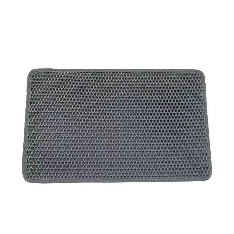 Double Layer Cat Litter Mat Waterproof Non Slip Pet Litter Box Mat Washable Bed Pad With Gift