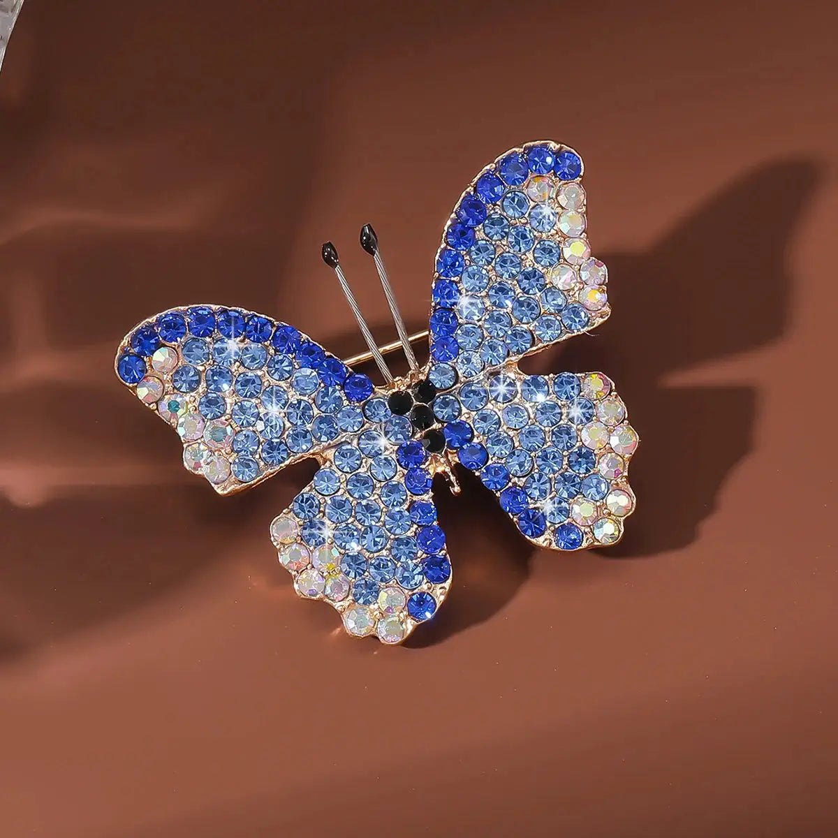 Butterfly Brooch for Women Sparkling Forest Inspired Design Daily Wear Jewelry Accessory