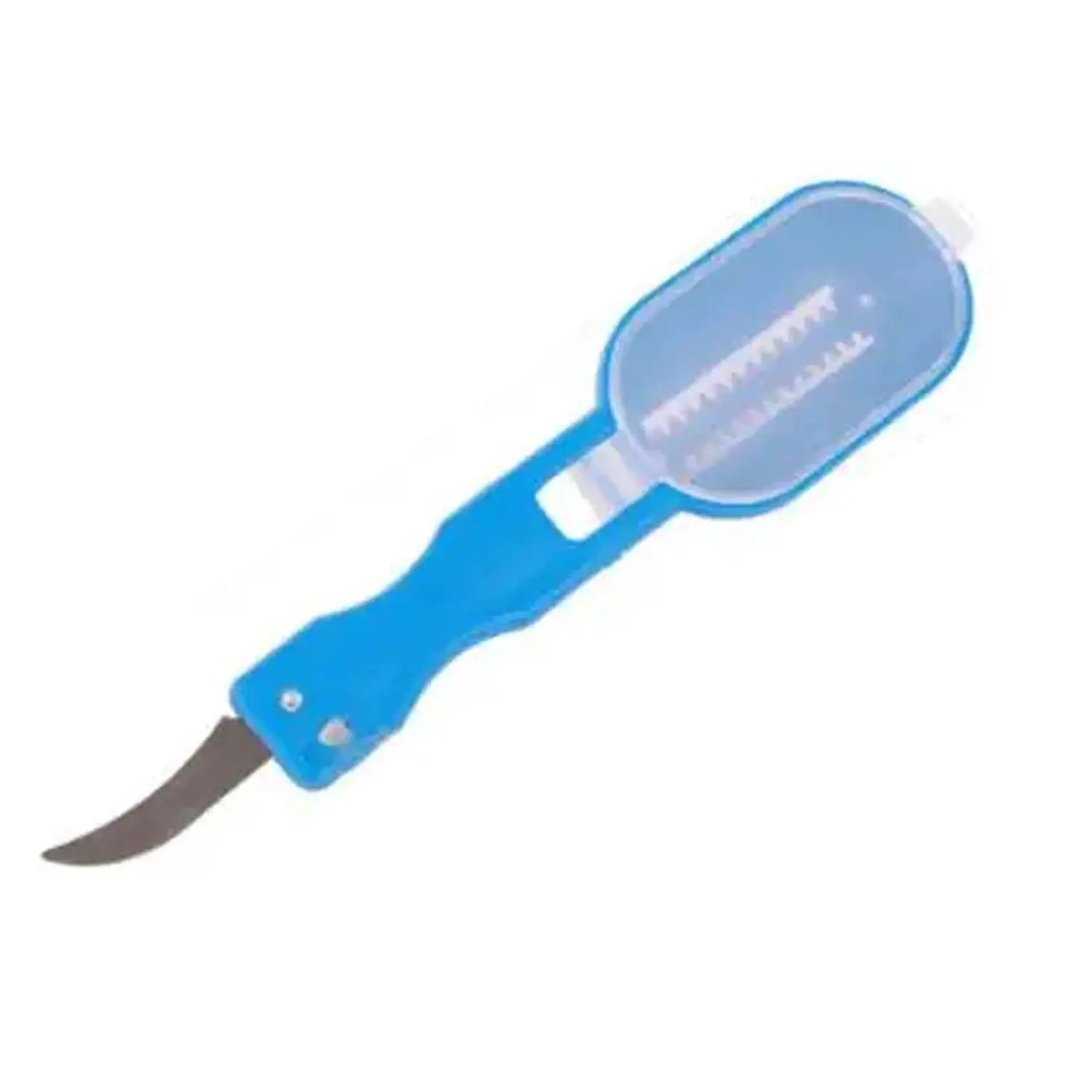 Multi Tool Fish Scale Remover And Fruit Vegetable Peeler With Cleaning Scraper Accessories Folding Knife