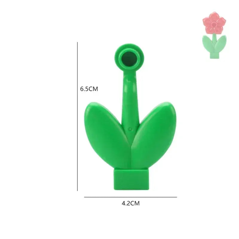 Big Outdoor Building Blocks Forest Plant Series Set For Farm Garden Decor And Kids Toys Bricks
